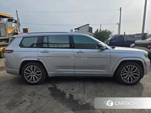 Jeep Grand Cherokee (WL) 2021 Серебряный из Кореи, фото 4