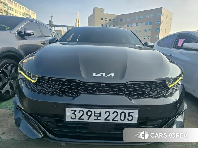 Kia K5 3rd generation 2022 Серый из Кореи, фото 6