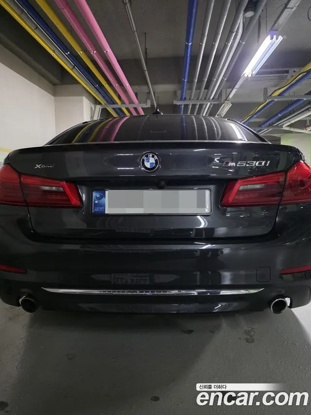 BMW 5 Series (G30) 2019 Серый из Кореи, фото 2