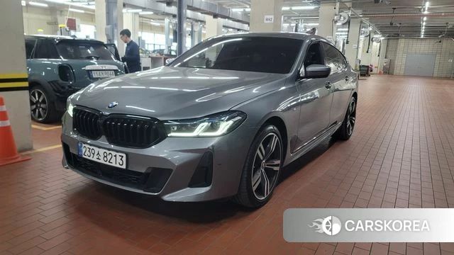 BMW 6 Series GT (G32) 2024 Серебристо-серый из Кореи, фото 2