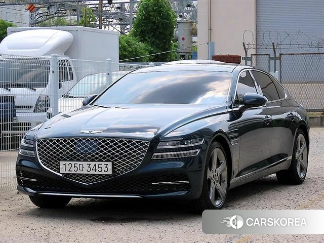 Genesis G80 (RG3) 2023 Синий из Кореи, фото 5