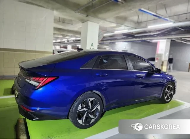 Hyundai Avante (CN7) 2021 Синий из Кореи, фото 3