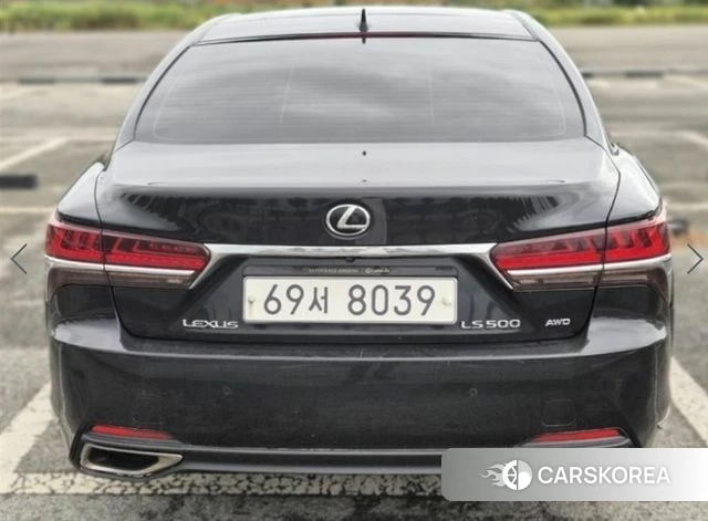 Lexus LS500 5th generation 2019 Черный из Кореи, фото 2
