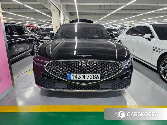 Genesis G90 (RS4) 2022 Черный из Кореи, фото 2