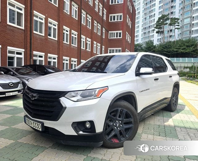 Chevrolet (GM Daewoo) Traverse 2021 Белый из Кореи, фото 6