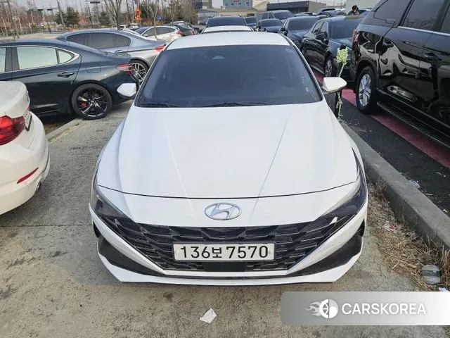 Hyundai Avante (CN7) 2021 Белый из Кореи, фото 5