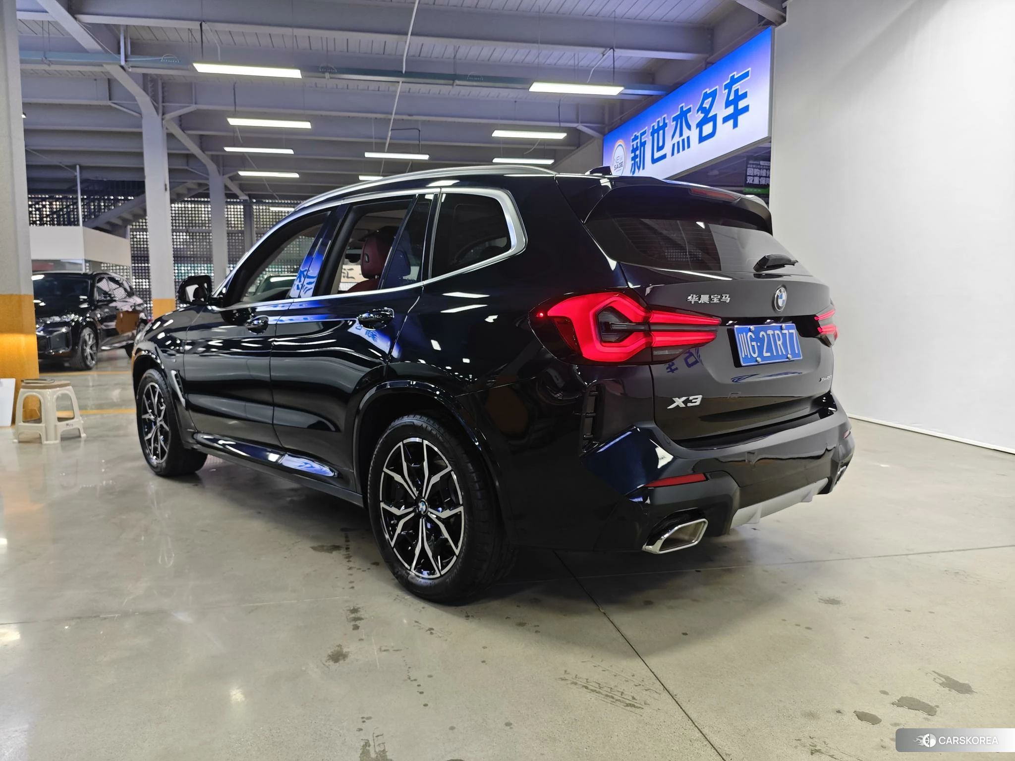 BMW X3 2021 Черный из Китая, фото 2