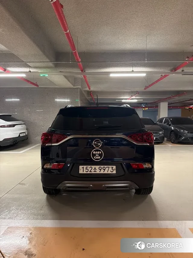 Ssangyong Beautiful Korando 2020 Синий из Кореи, фото 2