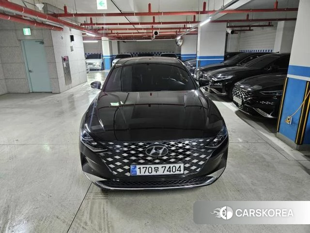 Hyundai The New Grandeur IG 2022 Черный из Кореи, фото 4