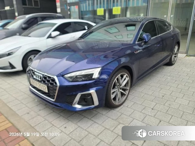 Audi A5 (F5) 2023 Синий из Кореи, фото 2