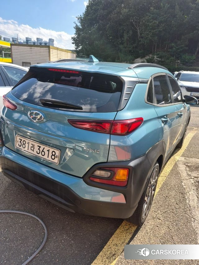 Hyundai Kona Hybrid 2019 Синий нефрит из Кореи, фото 5