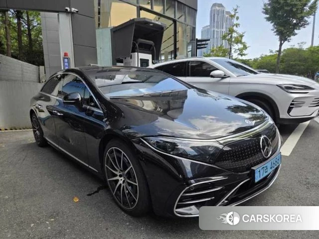 Mercedes-Benz EQS V297 2023 Черный из Кореи, фото 2