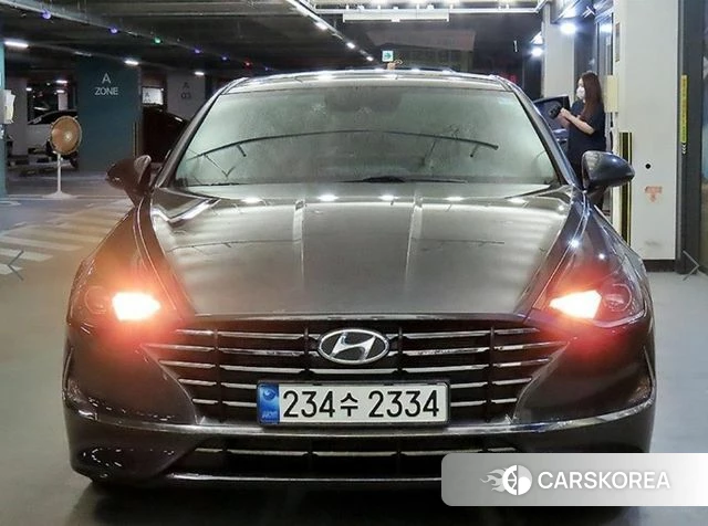 Hyundai Sonata (DN8) 2021 Серый из Кореи, фото 2