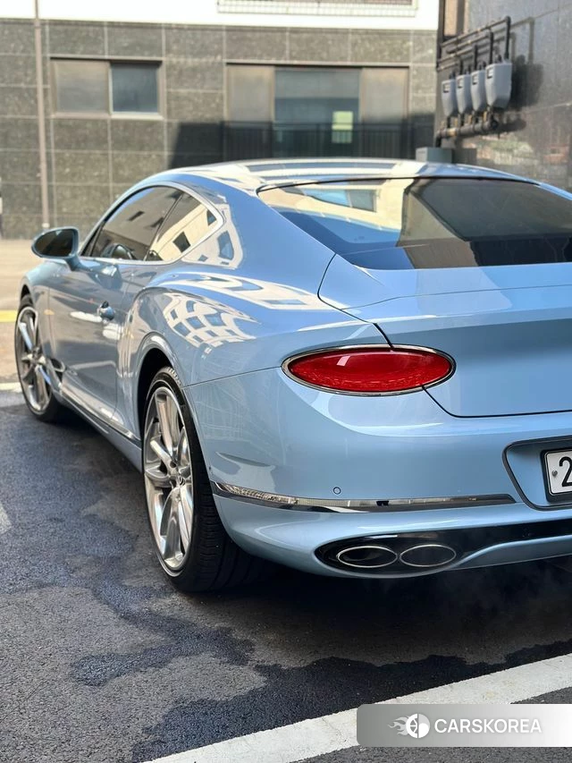 Bentley Continental GT 3rd Generation 2020 Небесно-голубой из Кореи, фото 2