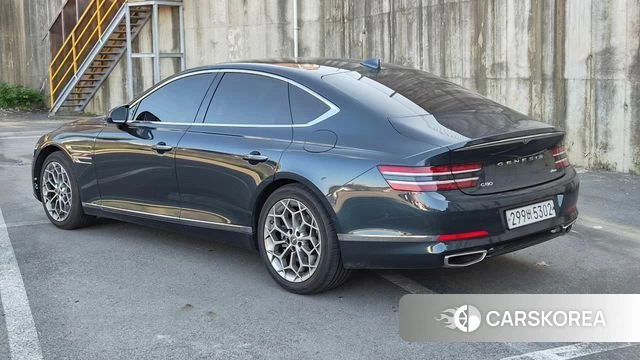 Genesis G80 (RG3) 2020 Темно-зеленый из Кореи, фото 3