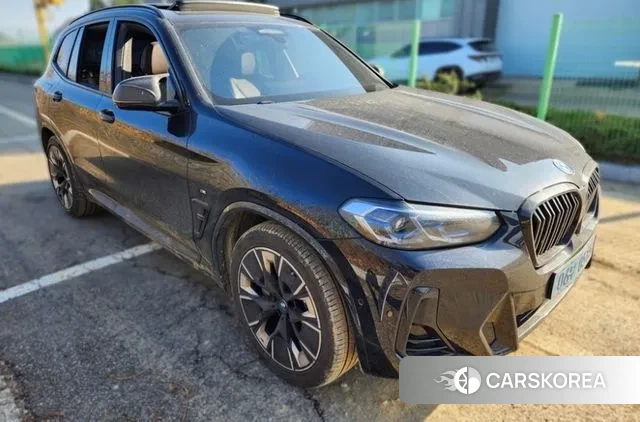 BMW iX3 2023 Черный из Кореи, фото 4