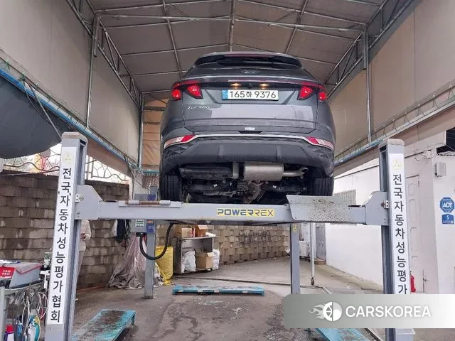 Hyundai Tucson (NX4) 2022 Черный из Кореи, фото 2