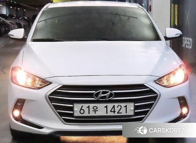 Hyundai Avante AD id 3796208 из Кореи 12