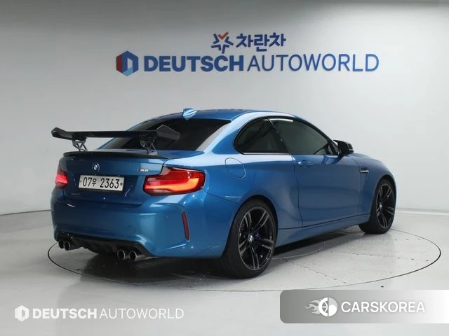 BMW M2 (F87) 2018 Синий из Кореи, фото 4