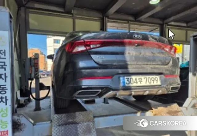 Kia K5 3rd generation 2021 Серый из Кореи, фото 2