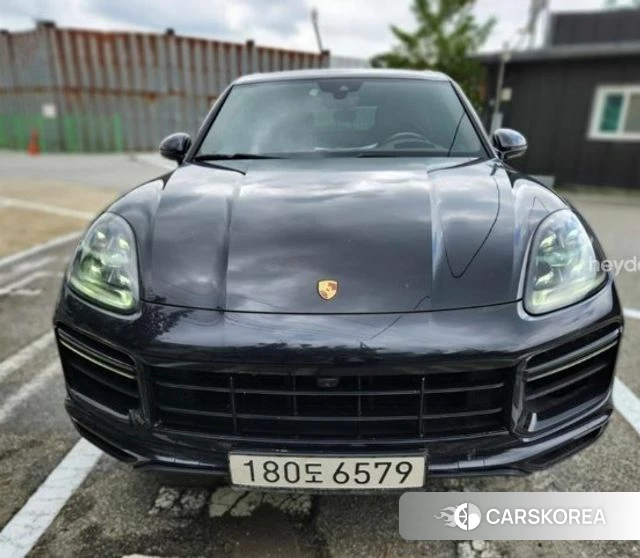Porsche Cayenne (PO536) 2020 Черный из Кореи, фото 6