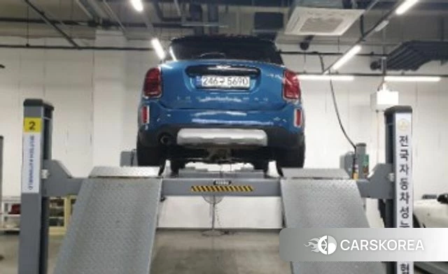 Mini Cooper Countryman 2023 Синий из Кореи, фото 2