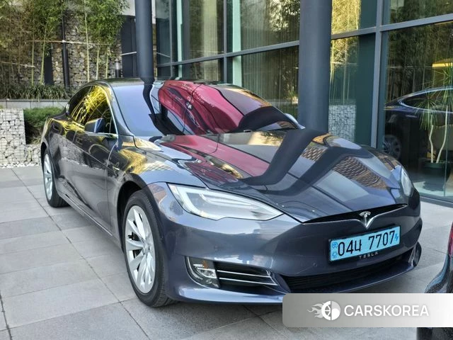 Tesla Model S 2020 Серый из Кореи, фото 3