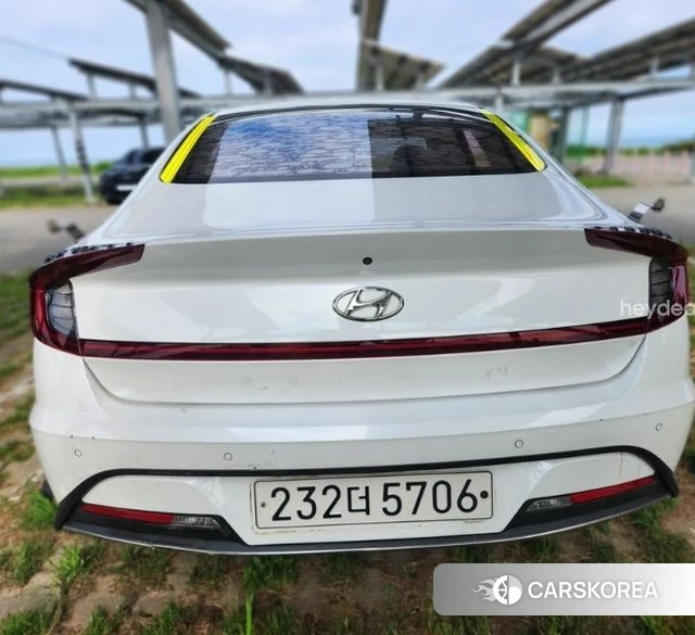 Hyundai Sonata (DN8) 2019 Белый из Кореи, фото 2
