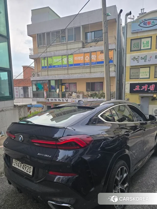 BMW X6 (G06) 2020 Черный из Кореи, фото 2