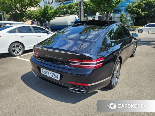 Genesis G80 (RG3) 2023 Черный из Кореи, фото 2