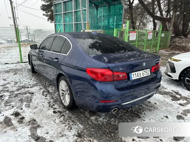 BMW 5 Series (G30) 2018 Синий из Кореи, фото 5