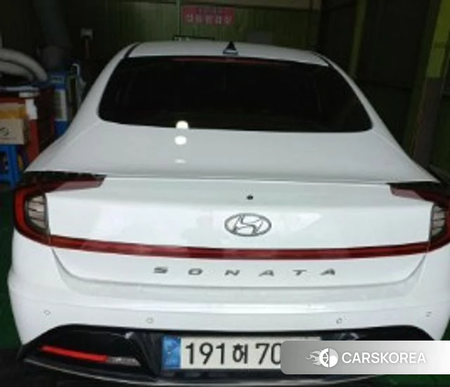 Hyundai Sonata (DN8) 2022 Белый из Кореи, фото 2