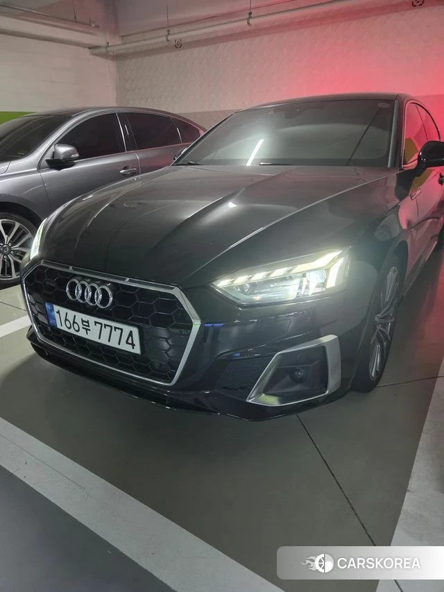 Audi A5 (F5) 2023 Черный из Кореи, фото 2
