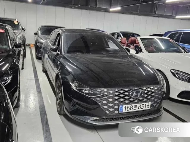 Hyundai The New Grandeur IG Hybrid 2022 Черный из Кореи, фото 2