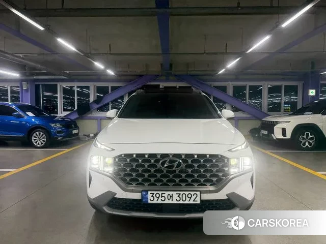 Hyundai The New Santa Fe 2023 Белый из Кореи, фото 6