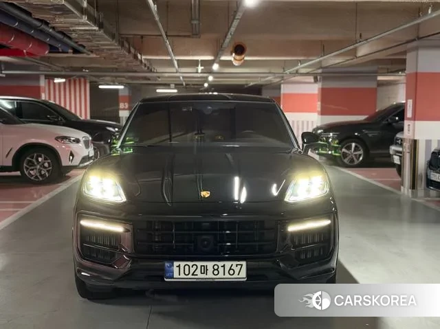 Porsche Cayenne (PO536) 2023 Черный из Кореи, фото 2