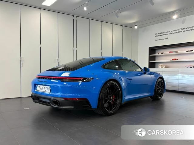 Porsche 911(992) 2022 Синий из Кореи, фото 4
