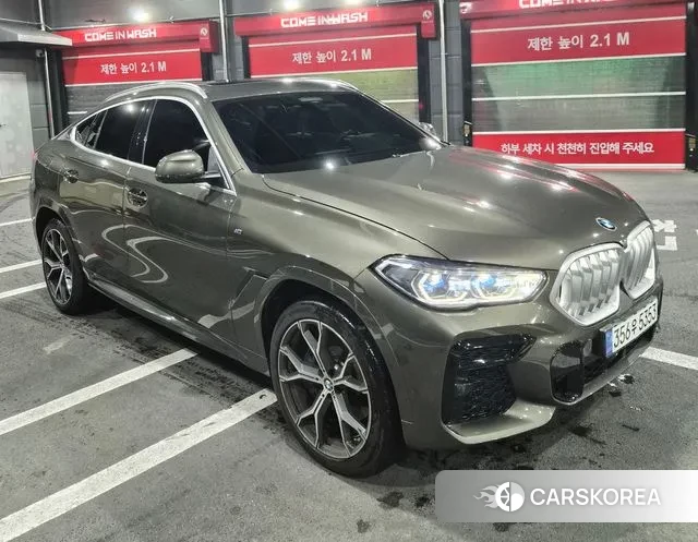 BMW X6 (G06) 2023 Песочный из Кореи, фото 3