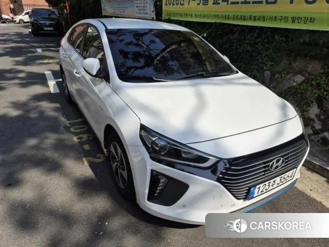 Hyundai Ionic Hybrid 2018 Белый из Кореи, фото 2