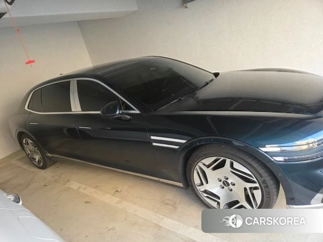 Genesis G90 (RS4) 2023 Синий нефрит из Кореи, фото 4