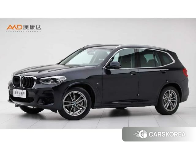 BMW X3 2021 Черный из Китая, фото 2