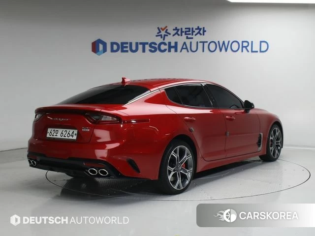 Kia Stinger 2018 Красный из Кореи, фото 2