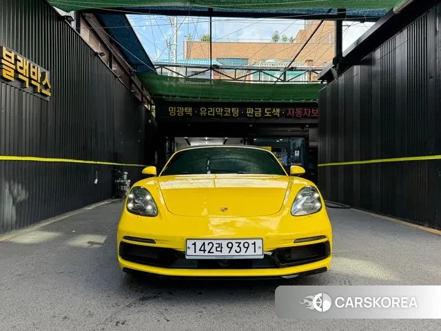 Porsche 718 Boxster 2019 Желтый из Кореи, фото 4