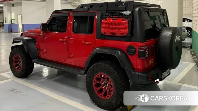Jeep Wrangler (JL) 2020 Красный из Кореи, фото 6
