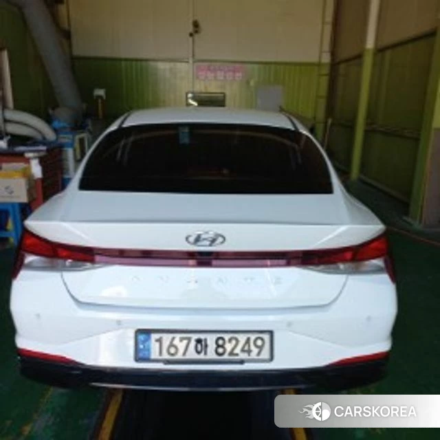 Hyundai Avante (CN7) 2020 Белый из Кореи, фото 2