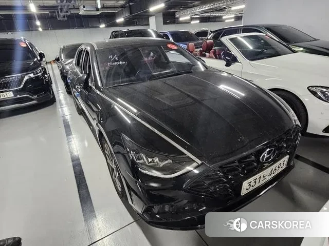Hyundai Sonata (DN8) 2021 Черный из Кореи, фото 2