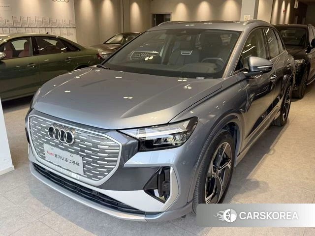 Audi Q4 e-tron 2025 Синий из Китая, фото 2