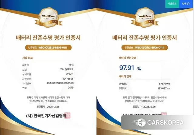 Hyundai Kona Electric id 3612756 из Кореи 12