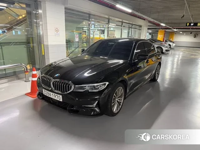 BMW 3 Series (G20) 2021 Черный из Кореи, фото 2