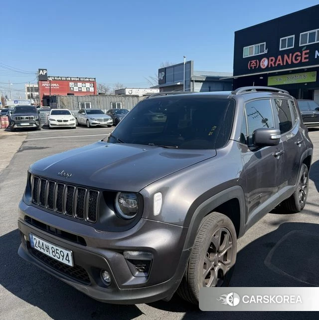 Jeep Renegade 2021 Серый из Кореи, фото 3